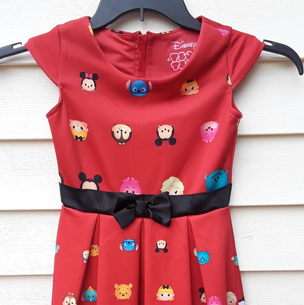 Disney girls red dress
